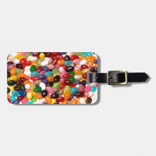 Jellybeans Gepäckanhänger (Vorderseite horizontal)