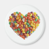 Jellybeans Heart Magnet (Vorne)