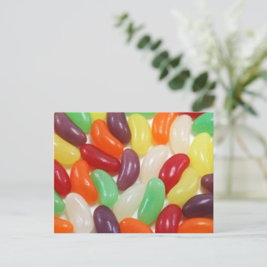 Jellybeans Postcard Postkarte (Stehend Vorderseite)