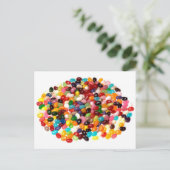Jellybeans Postkarte (Stehend Vorderseite)
