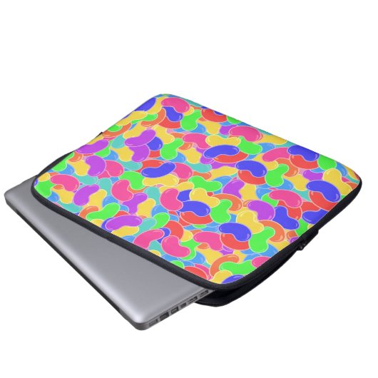 Jellybeans Überall Laptopschutzhülle (Vorne Knopf)