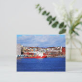 Jellybohnenhäuser in St. John's Postkarte (Stehend Vorderseite)