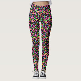 Jellybohnenkönigin Leggings in Licorice Stick Blac