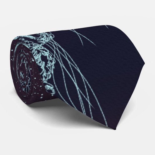 Jellyfisch Krawatte (Gerollt)