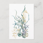 Jellyfish-Abschlusskarte Begleitkarte (Rückseite)