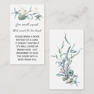 Jellyfish Babydusche Buchungsanfrage Begleitkarte