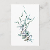 Jellyfish Babydusche Buchungsanfrage Begleitkarte (Rückseite)