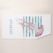 JELLYFISH Beach Coastal AVALON Badehandtuch (Badehandtuch)