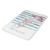 JELLYFISH Beach Coastal AVALON Badematte (Schrägansicht)