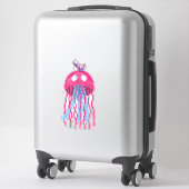 Jellyfish Butterfly Friends Kid's Room Aufkleber (Koffer)