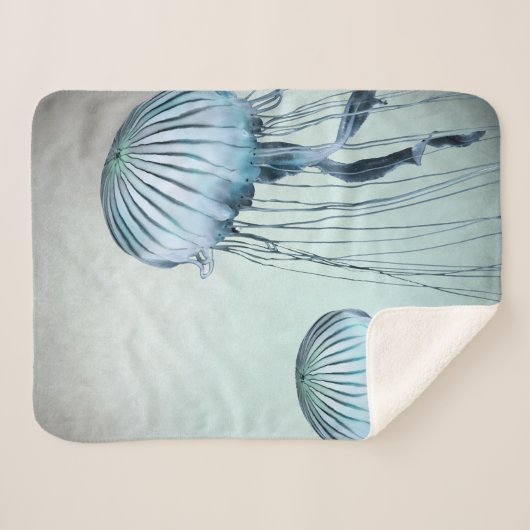 Jellyfish Dance Sherpadecke (Vorderseite (Horizontal))