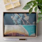 Jellyfish Dekoupage Tissue Paper Seidenpapier (Geschenk)