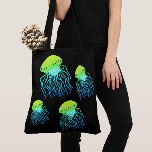 Jellyfish - Designer Jellies Neon Green Jelly Fish Tasche (Von Nahem)