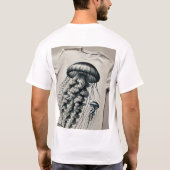 Jellyfish Elegance T-Shirt (Rückseite)