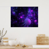 "Jellyfish Fields Forever" Poster (Küche)