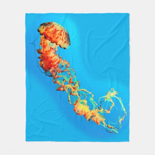 JELLYFISH Fleece Blanket (Vorderseite)