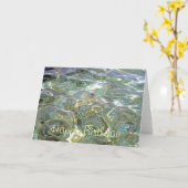 Jellyfish Happy Birthday Card Karte (Gelbe Blume)