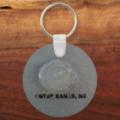 JellyFish in äußeren Banken, NC Schlüsselanhänger (Vorderseite)