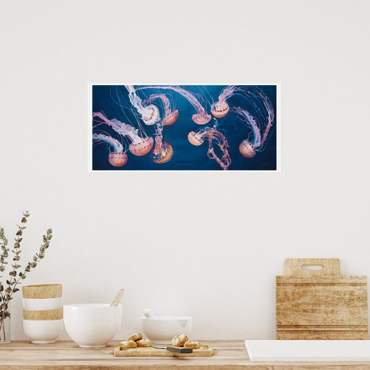 Jellyfish Jam von Paul Jackson, aws, nws Poster (Küche)