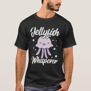 Jellyfish Life Aquatic Animasl Jelly Fish King Je T-Shirt