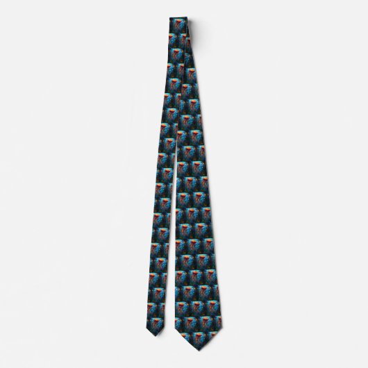 Jellyfish Neck Tie Krawatte (Rückseite)