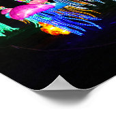 Jellyfish of Lights  Poster (Ecke)