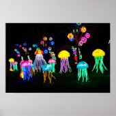 Jellyfish of Lights  Poster (Vorne)