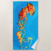 JELLYFISH Strandtuch (Vorderseite)