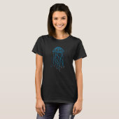 Jellyfish Tentacles Connector Electric Qualle T-Shirt (Vorne ganz)