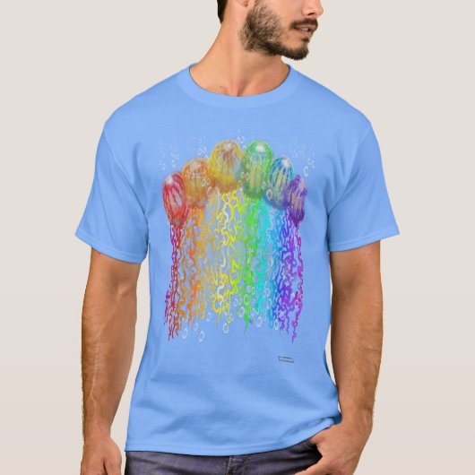 Jellyfish Tentacles T-Shirt (Vorderseite)