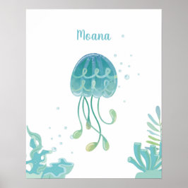 Jellyfish Tidal Comfort individuell einstellbar Poster