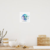 Jellyfish Wall Art Poster (Küche)