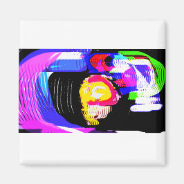 Jellyfish wave fun magnet