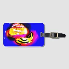 jellyfish wave  gepäckanhänger