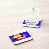 jellyfish wave getränkeuntersetzer (Rechte Seite)