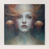 Jellyfish Woman Fantasy Puzzle (Vertikal)