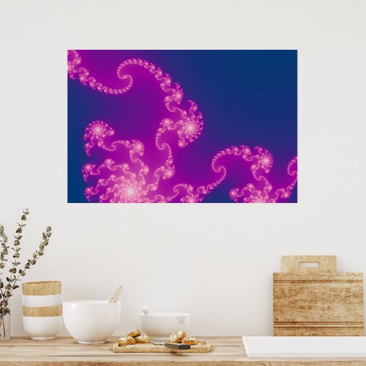 Jellyfish Wonder Poster (Küche)