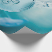 JELLYFISHES UNTERWASSER GESCHENKPAPIER (Ecke)