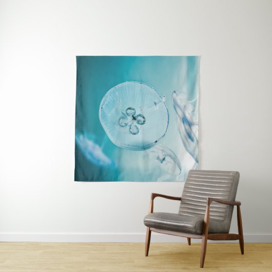 JELLYFISHES UNTERWASSER WANDTEPPICH (Beispiel (Horizontal))