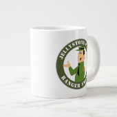 Jellystone's Ranger Smith Portrait Jumbo-Tasse (Vorderseite Rechts)
