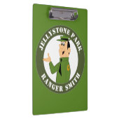 Jellystone's Ranger Smith Portrait Klemmbrett (Rechts)