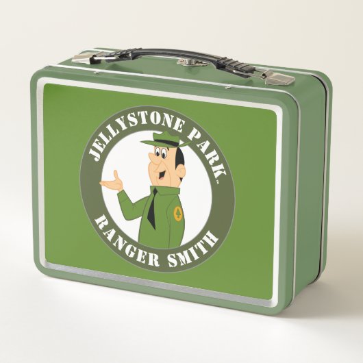 Jellystone's Ranger Smith Portrait Metall Brotdose (Rückseite)