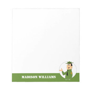 Jellystone's Ranger Smith Portrait Notizblock