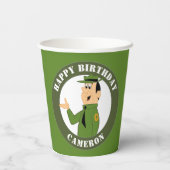 Jellystone's Ranger Smith Portrait Pappbecher (Rückseite)