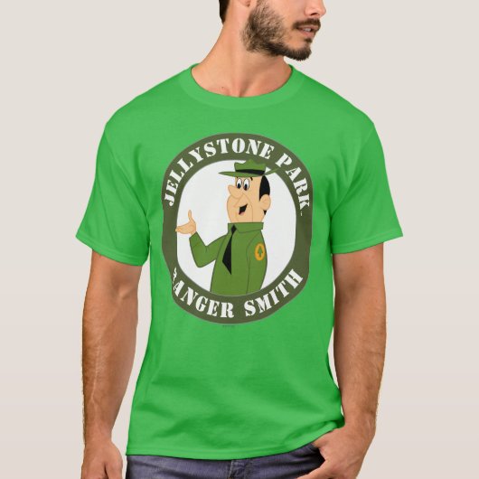 Jellystone's Ranger Smith Portrait T-Shirt (Vorderseite)