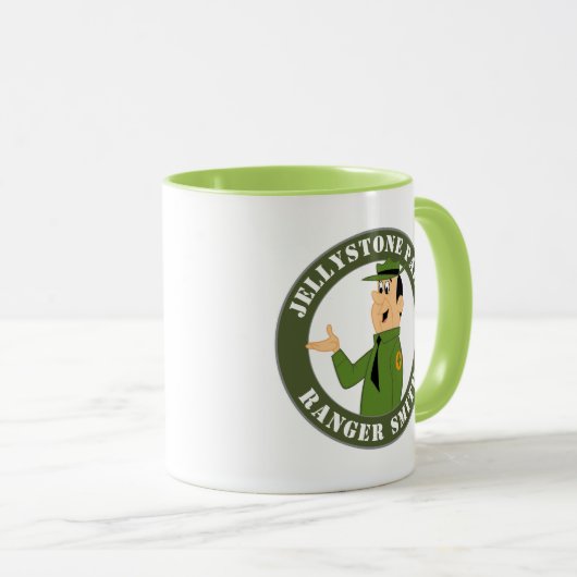 Jellystone's Ranger Smith Portrait Tasse (VorderseiteRechts)