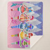 Jem and the Holograms Christmas Sherpa blanket Sherpadecke (Vorderseite)