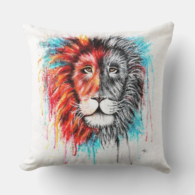 JEMALS mutiger Kissen! Kissen (Vorderseite)