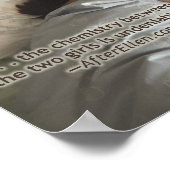 JEMAND, ABER ICH POSTER (Ecke)