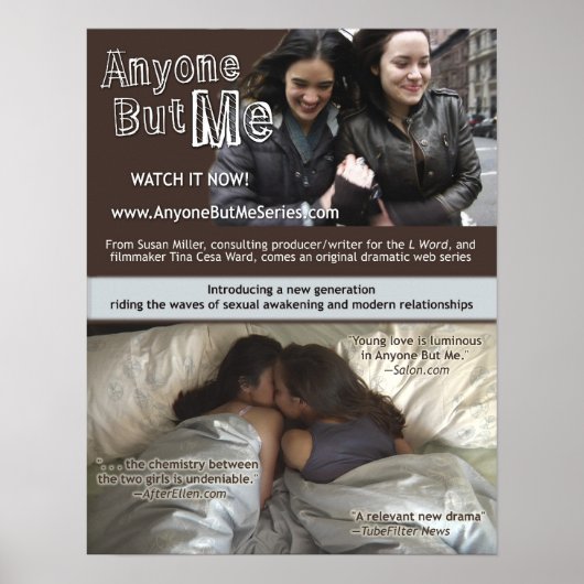 JEMAND, ABER ICH POSTER (Vorne)